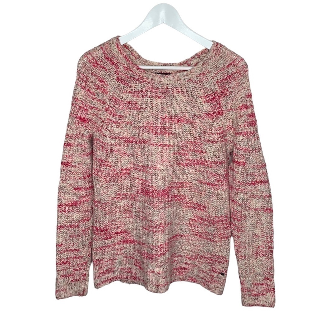 American Eagle Womens Outfitters Jegging Sweater Size Small Pink Popover AEO